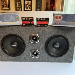 8"Earthquake Midrange Chuchero box sounds amaxing