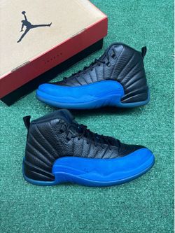JORDAN 12 BLACK GAME ROYAL SIZE 10