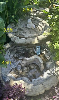 Large heavy fountain