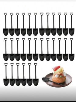 Mini Coffins And Desert Spoon Shovels