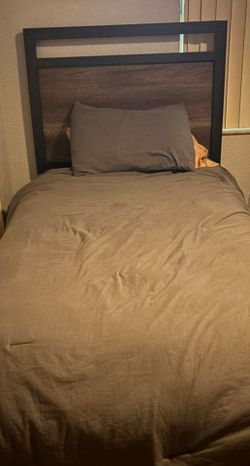 TWO! Twin Bed Frameswith Headboard