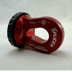 4.8 out of 5 stars44 Reviews Factor 55 SPLICER 3/8-1/2" Synthetic Rope Splice-ON Shackle Mount - RED