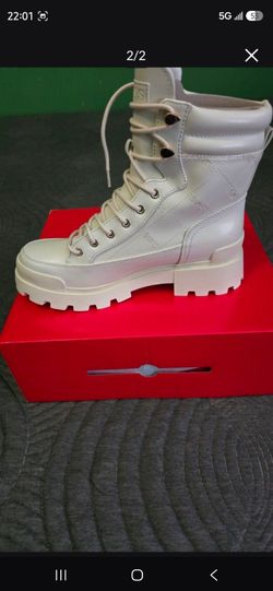 Guess Ivory Boots