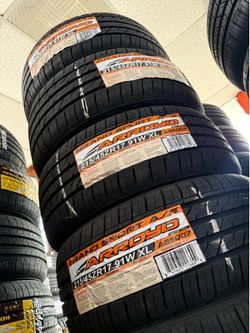 215/45/R17 Nuevas las 4 Llantas arroyo por $290