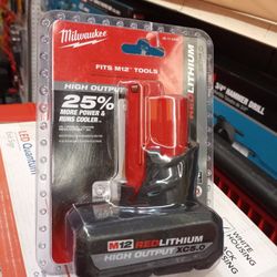 MILWAUKEE M12 REDLITHIUM HIGH OUTPUT XC5.O BATTERY