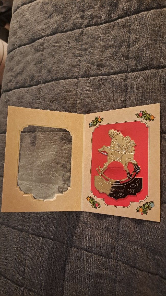 9x Norman Rockwell McDonald's Coca-Cola Christmas Ornament 50th Anniversary 1983