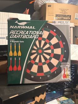 Narwhal Recreational Magnetic DartBoard