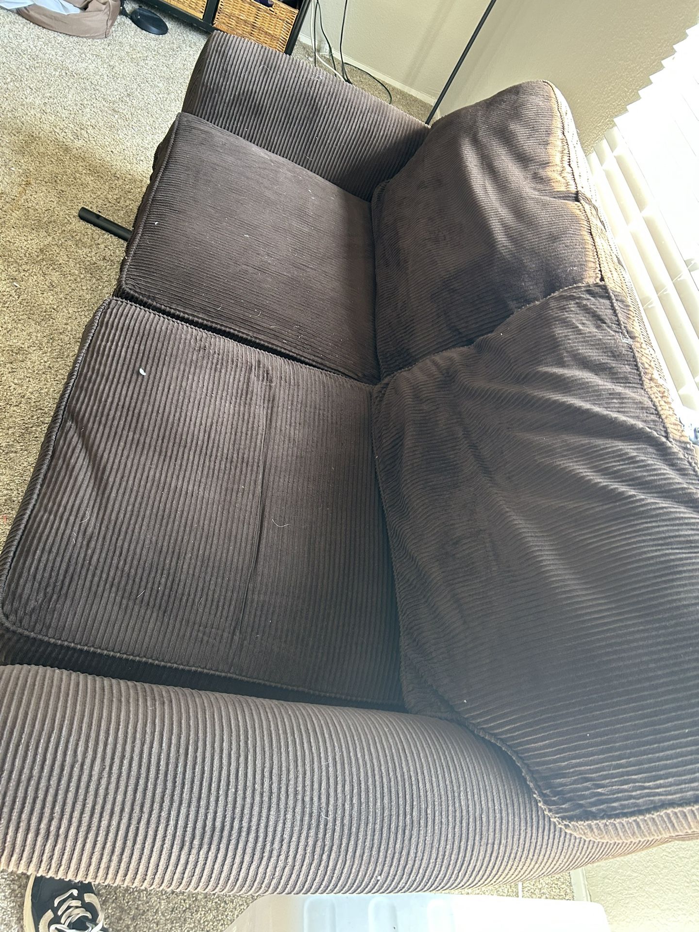 2 Couches- 1 Is A Pull Out Bed