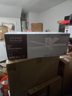 Brand New Home Decorators Collection Britton 52" LED Ceiling Fan (3 Available!)