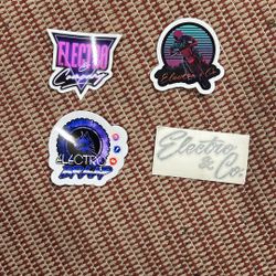 Electro And Co. Stickers