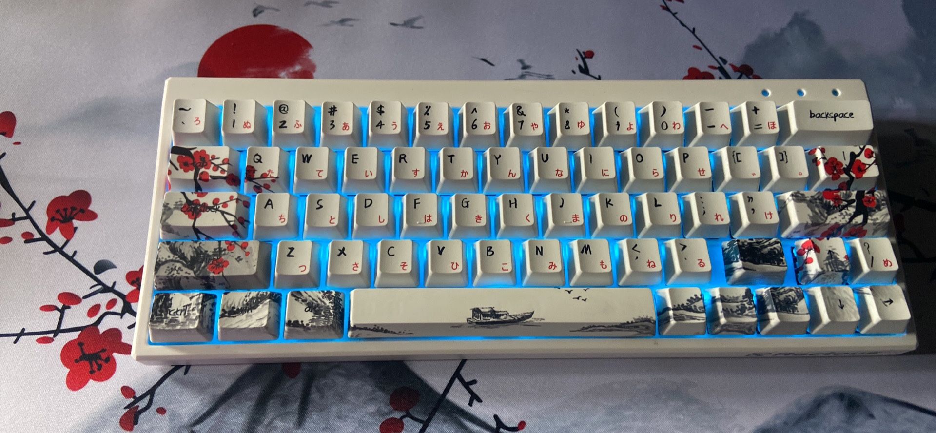 Wireless Ractous Key Board 