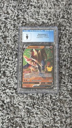 Zamazenta V 018/025 Celebrations Holo CGC 9 MINT