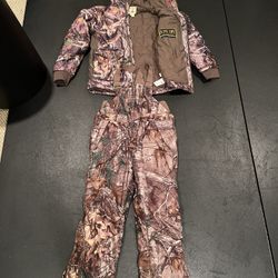 Kid’s Camo Jacket And Bib
