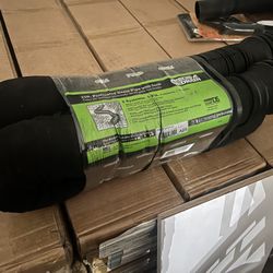 25ft. Perforated Drain Pip e with Sock de arenaie perforado pies con tunda TEit. 2 sistemas