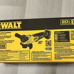 20V XR Brushless 4.5 in. Paddle Switch Angle Grinder with Kickback Brake