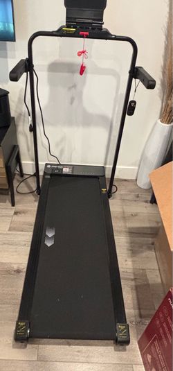 A6 Plus Handle5% incline 2 in 1 Foldable treadmill