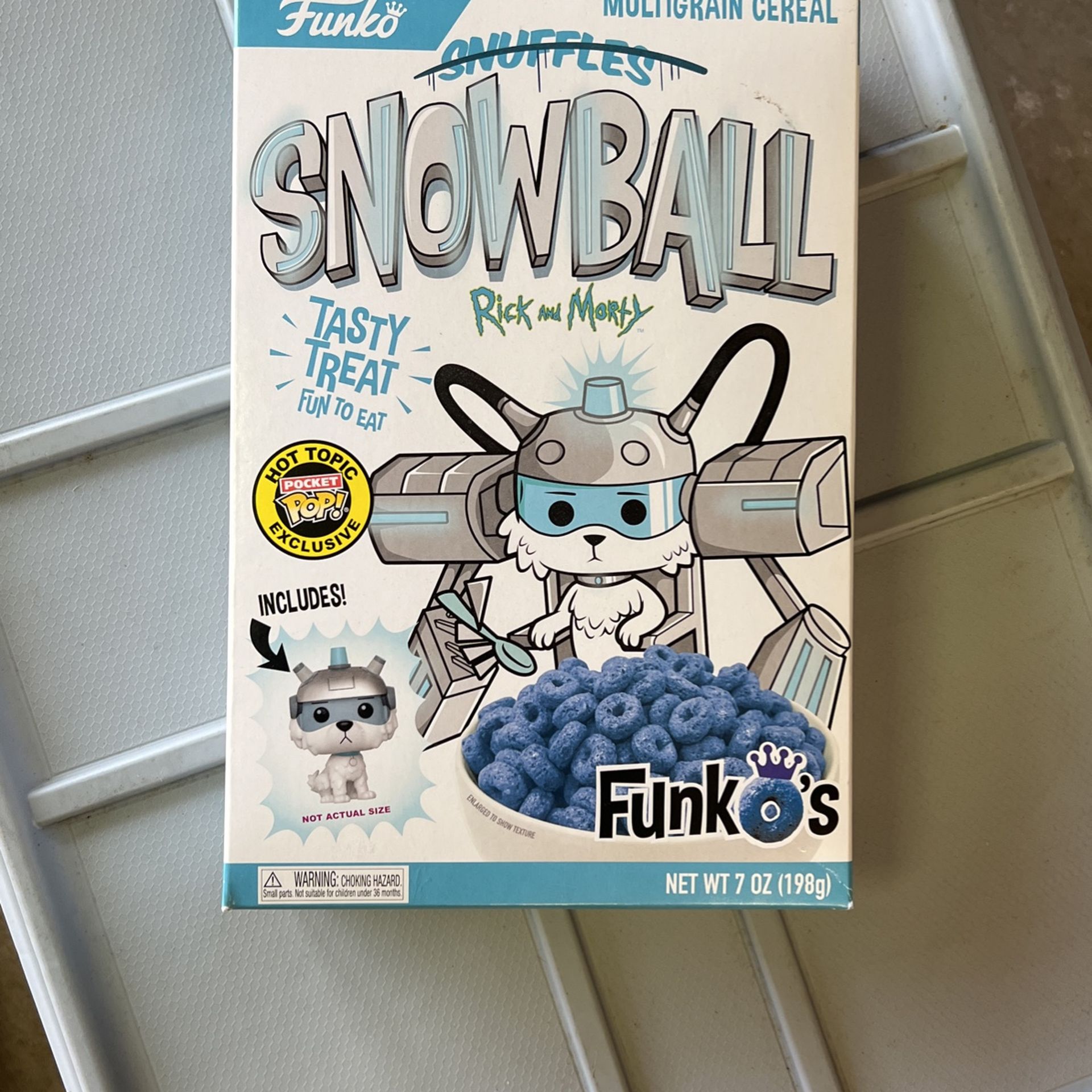 Snowball Rick And Morty Funko Cereal