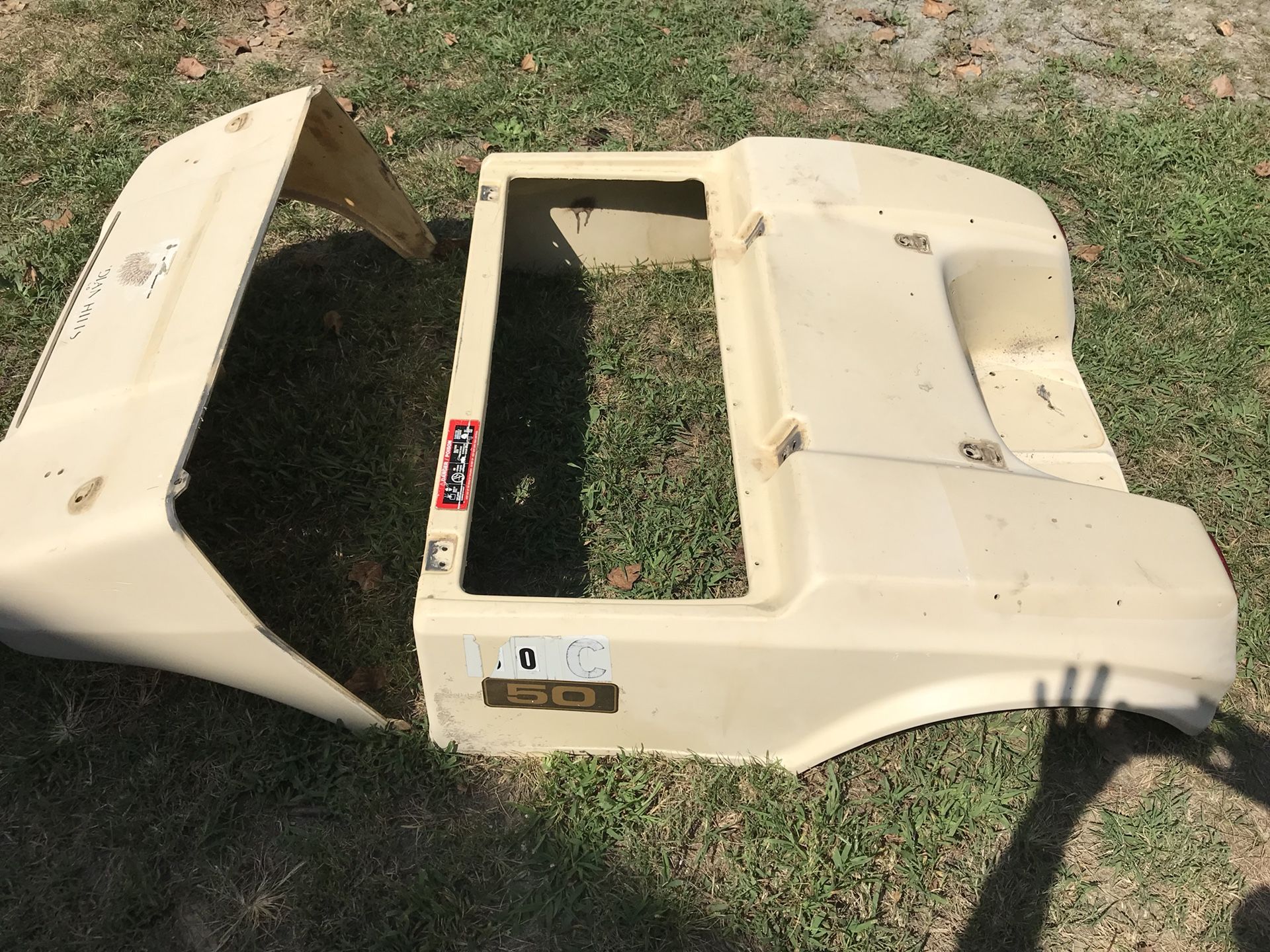 Club Car DS golf cart body