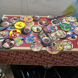 90s POG Collection Pogs Slammers