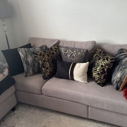 Gray Sectional Couch
