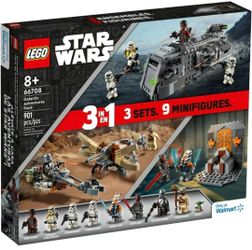 New 66708 Lego Star Wars Mandalorian 3 in 1 Set