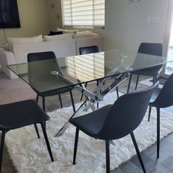 Dinning room Table Set W/ 6 Chairs 