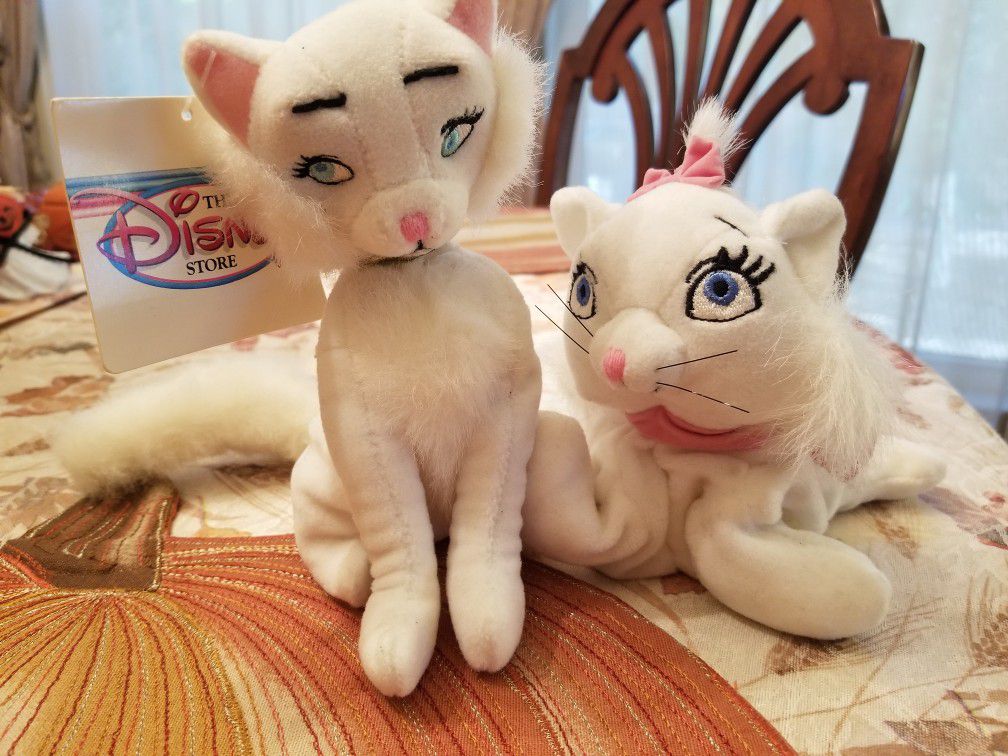Vintage Disney Aristocats Set of Beanie Babies
