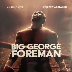 BIG GEORGE FOREMAN Widescreen Edition (DVD-2023) Khris Davis + Forest Whitaker!