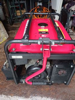 Generator 7500 watts, motor 13 HP