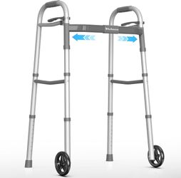 Drive Medical Walker, Adjustable, 300lbs Capacity