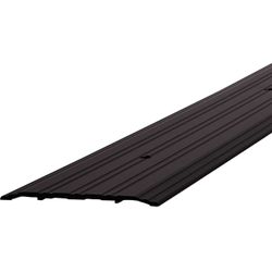 M-D Building Products 69811 Aluminum Commercial Flat-Profile Threshold: Durable and Sleek Entryway Access Solution Draft Protection (5 in. x 1/4 in. x