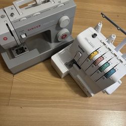 Singer Heavy Duty Machine And Brother 1034d Serger