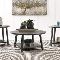 Coffee Table Set (grey) 