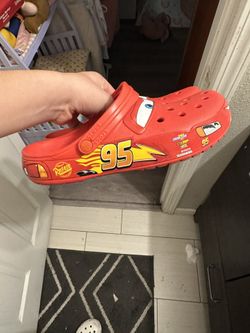 The Lightning Mcqueen Crocs, Size 10 for Sale in San Jose, CA - OfferUp