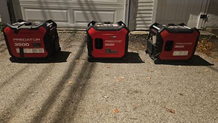 Predator inverter generator 3500 watt