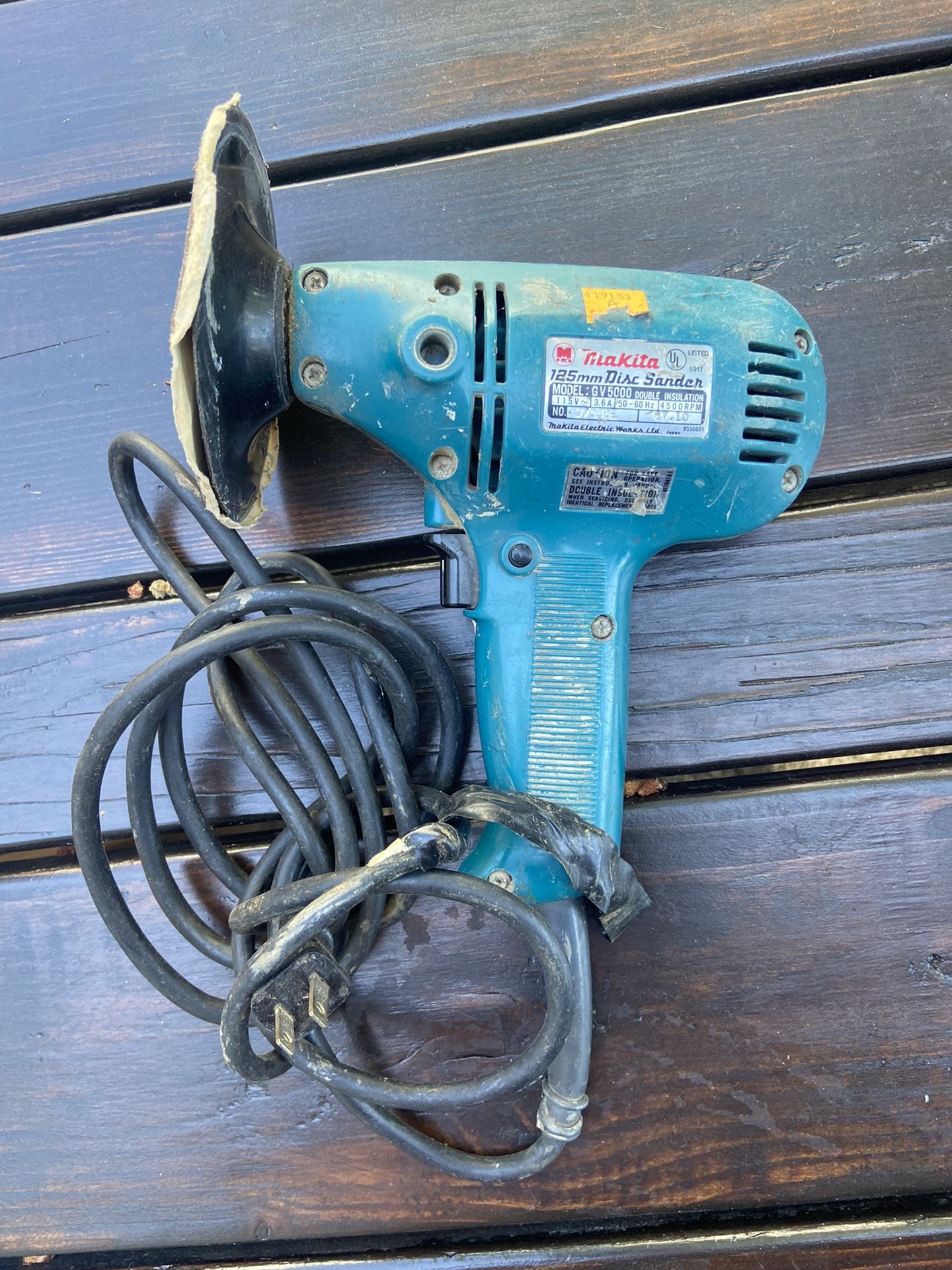 Makita Disc Sander