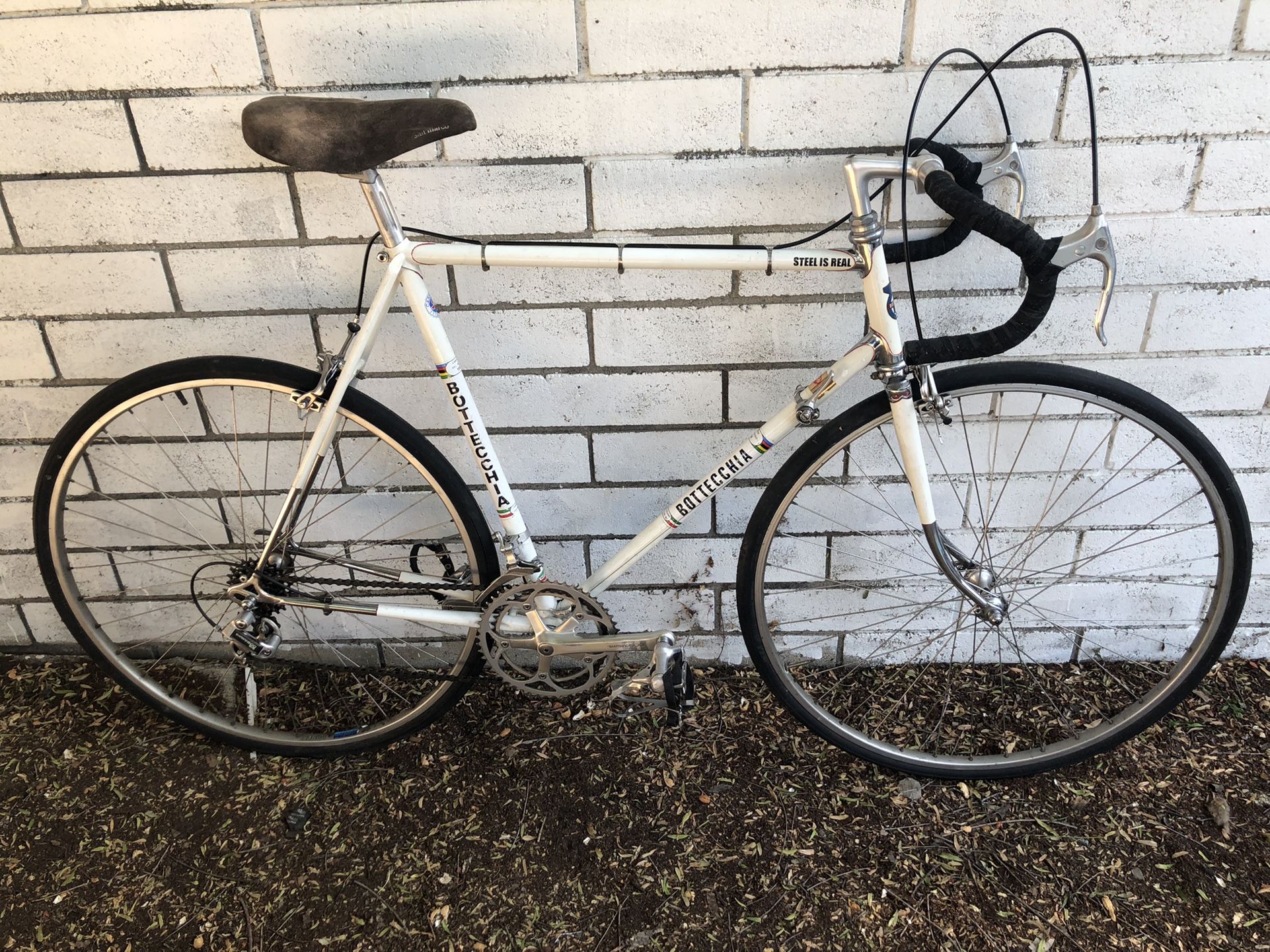 Bottecchia Professional Road Bike - Columbus - BREV - Shimano - Ambrosio - San Marco - Cinelli - Campagnolo
