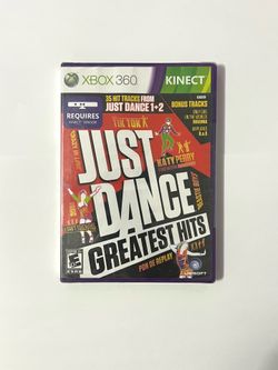 Just Dance Greatest Hits (Xbox 360, 2012) Kinect New Factory Sealed Complete CIB