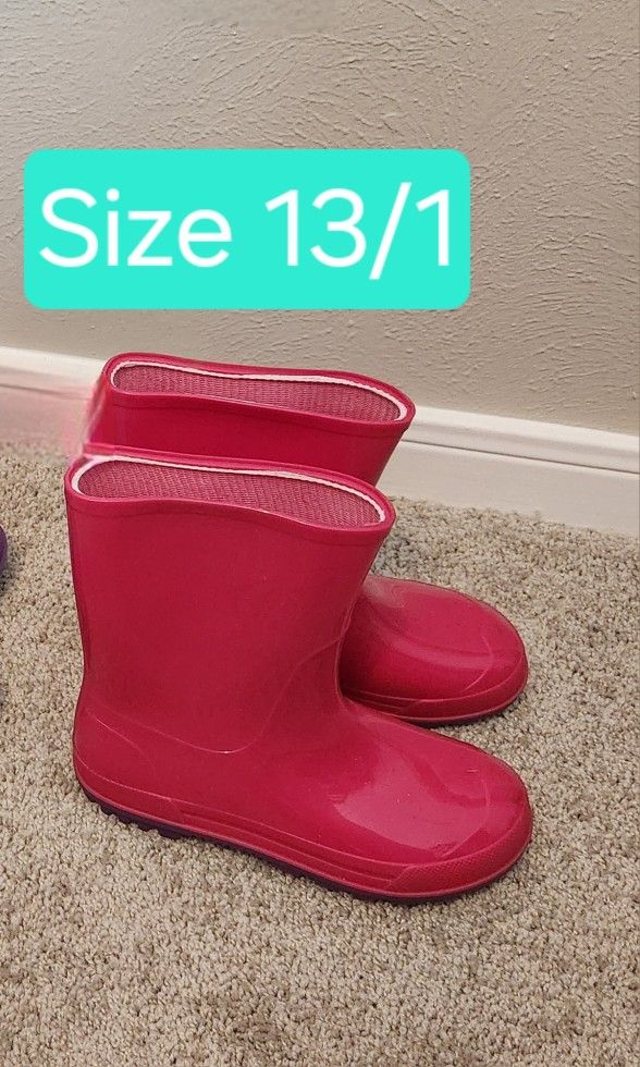 Girls Rain Boots
