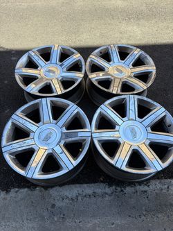 I will sell original Cadillac Escalade wheels, R22, set of 4 pieces, condition with mileage. Cadillac Escalade