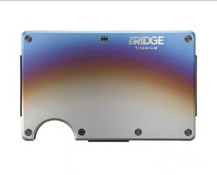 Ridge MagSafe RFID Blocking Wallet Burnt Titanium