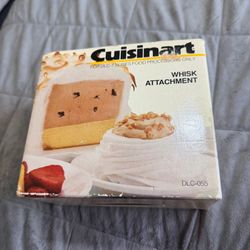 Cuisinart DLC-055 Whisk Attachment for DLC-7 Series Food Processor Vintage White