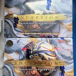 (2) 2024-25 Topps Inception Basketball Sealed Boxes