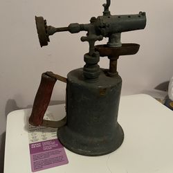 Antique Brass Blow Torch 
