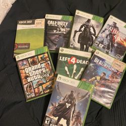 Xbox 360 Games And Controller 