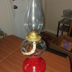 Vintage Oil Lamp 