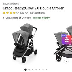 Graco Ready 2 grow 2.0 Double Stroller