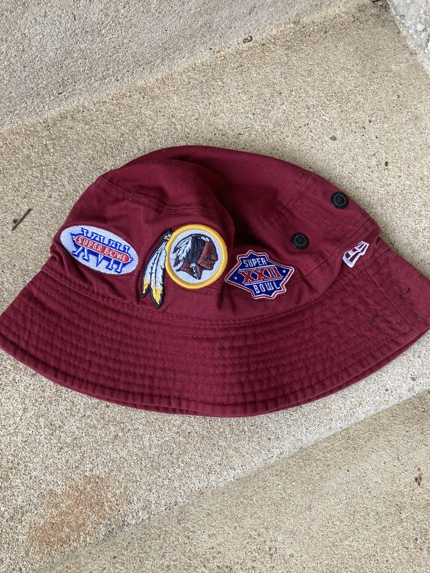 Washington Redskins Bucket Hat ( Super Bowl XXII Edition) L