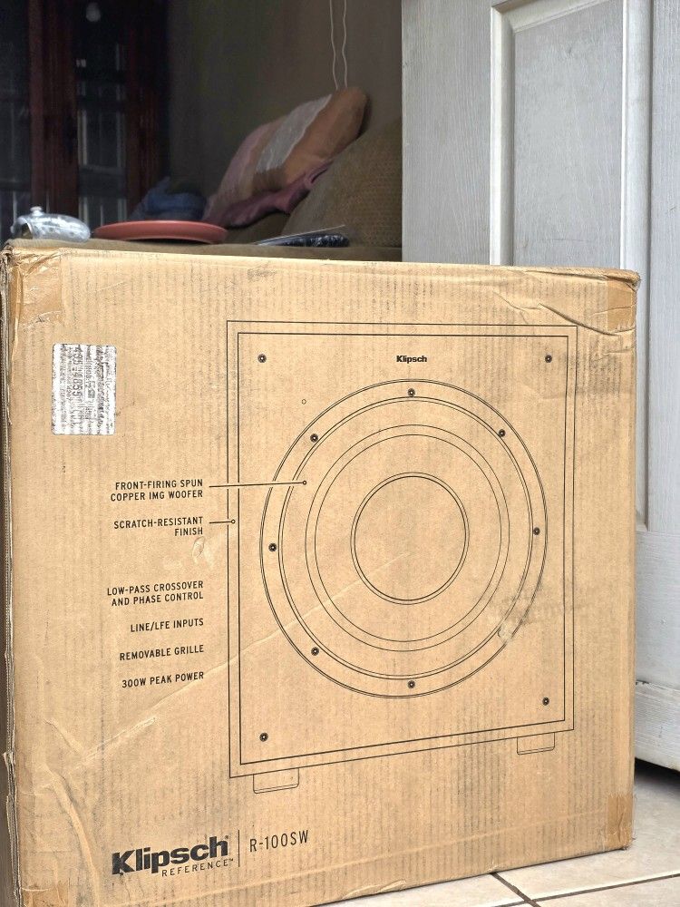 Klipsch 10 Inch Subwoofer(BRAND NEW)