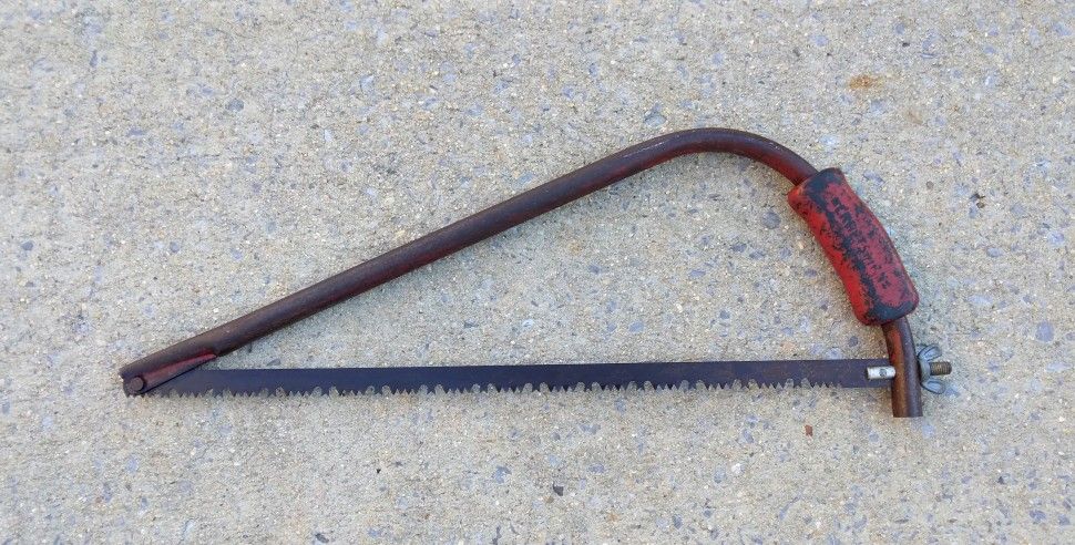 Vintage Craftsman Metal Bow Saw